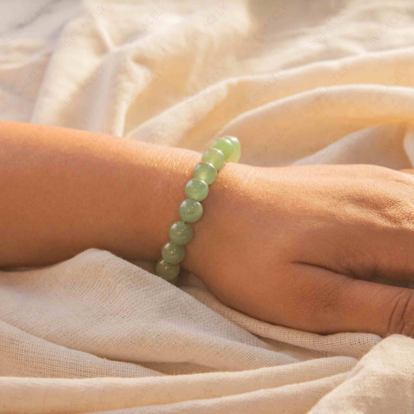 Green Aventurine Bracelet 8mm Beads