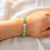 Green aventurine bracelet