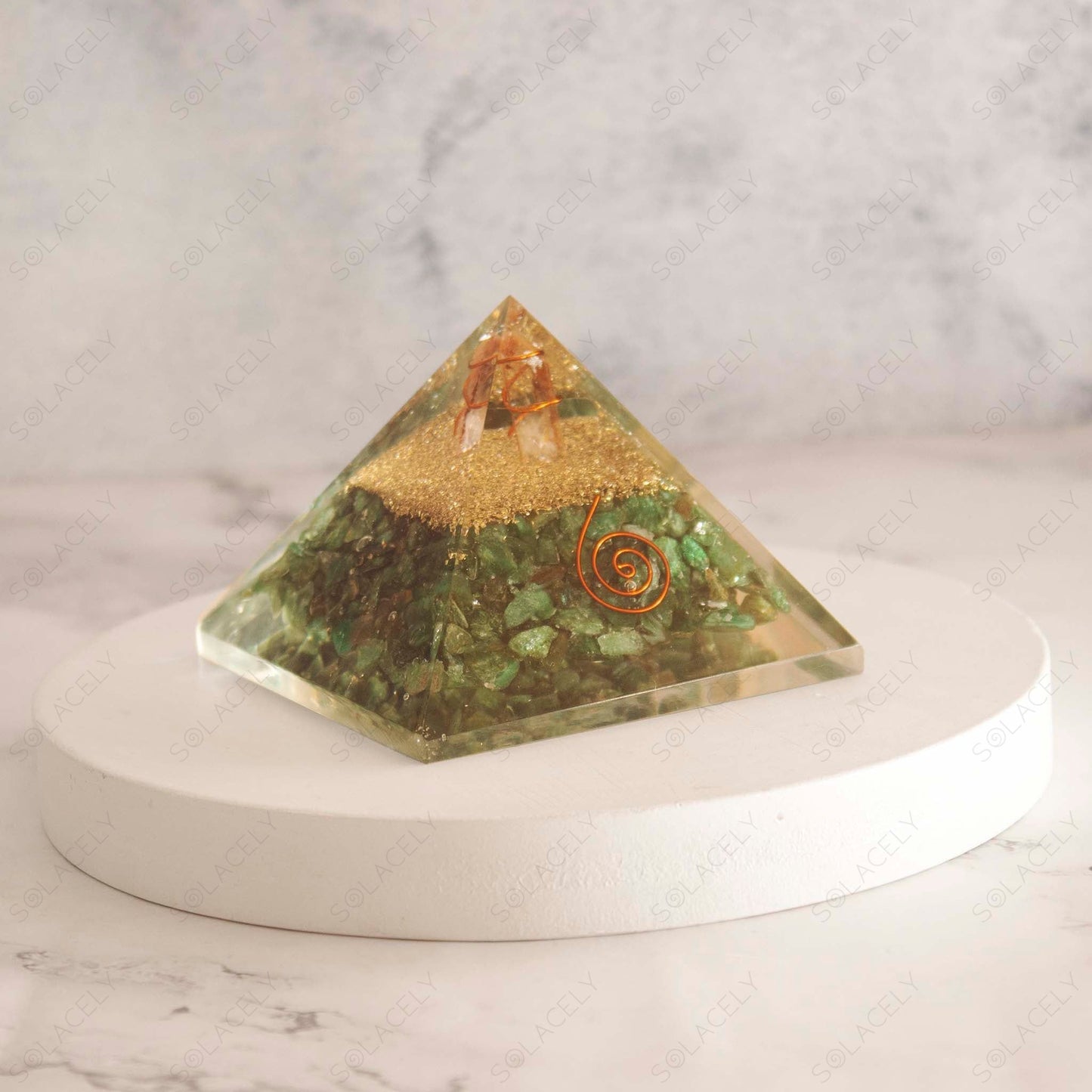 green aventurine orgone