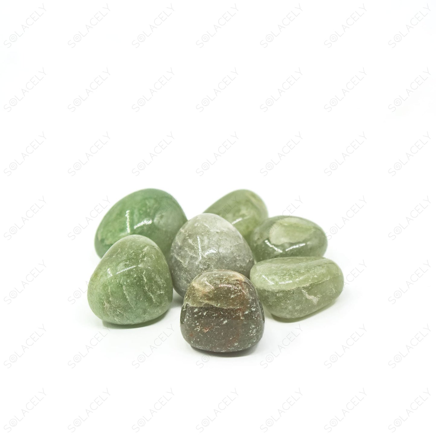 tumbled green aventurine