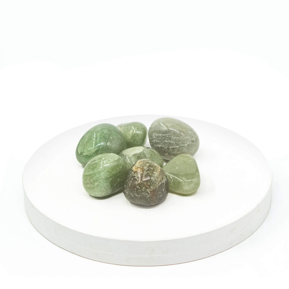 green aventurine tumbled