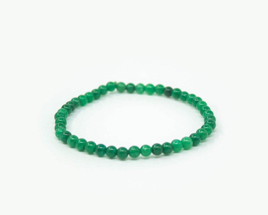 Buy Jade Green jade Crystal Bracelet Certified Natural 8mm Beads [ AAA ]  Quality at Amazon.in