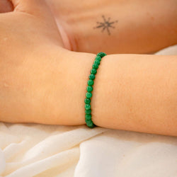 green jade bracelet 4mm