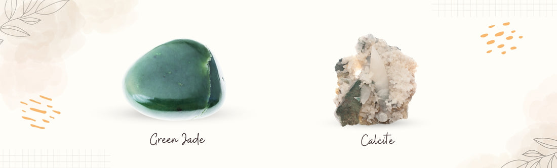 green jade and calcite banner image