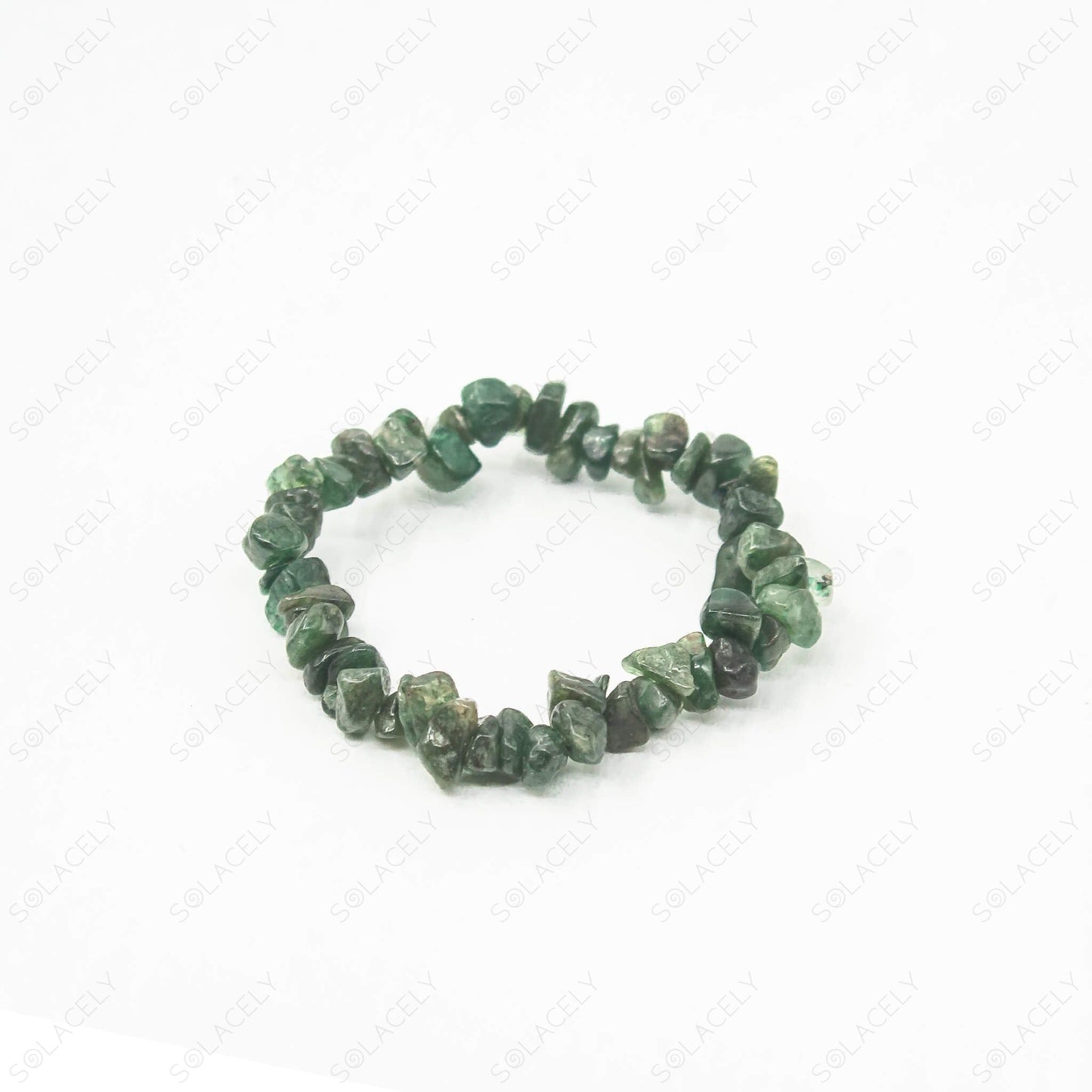 jade chip bracelet