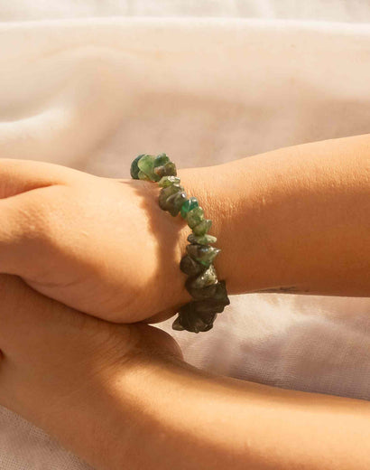 green jade bracelet