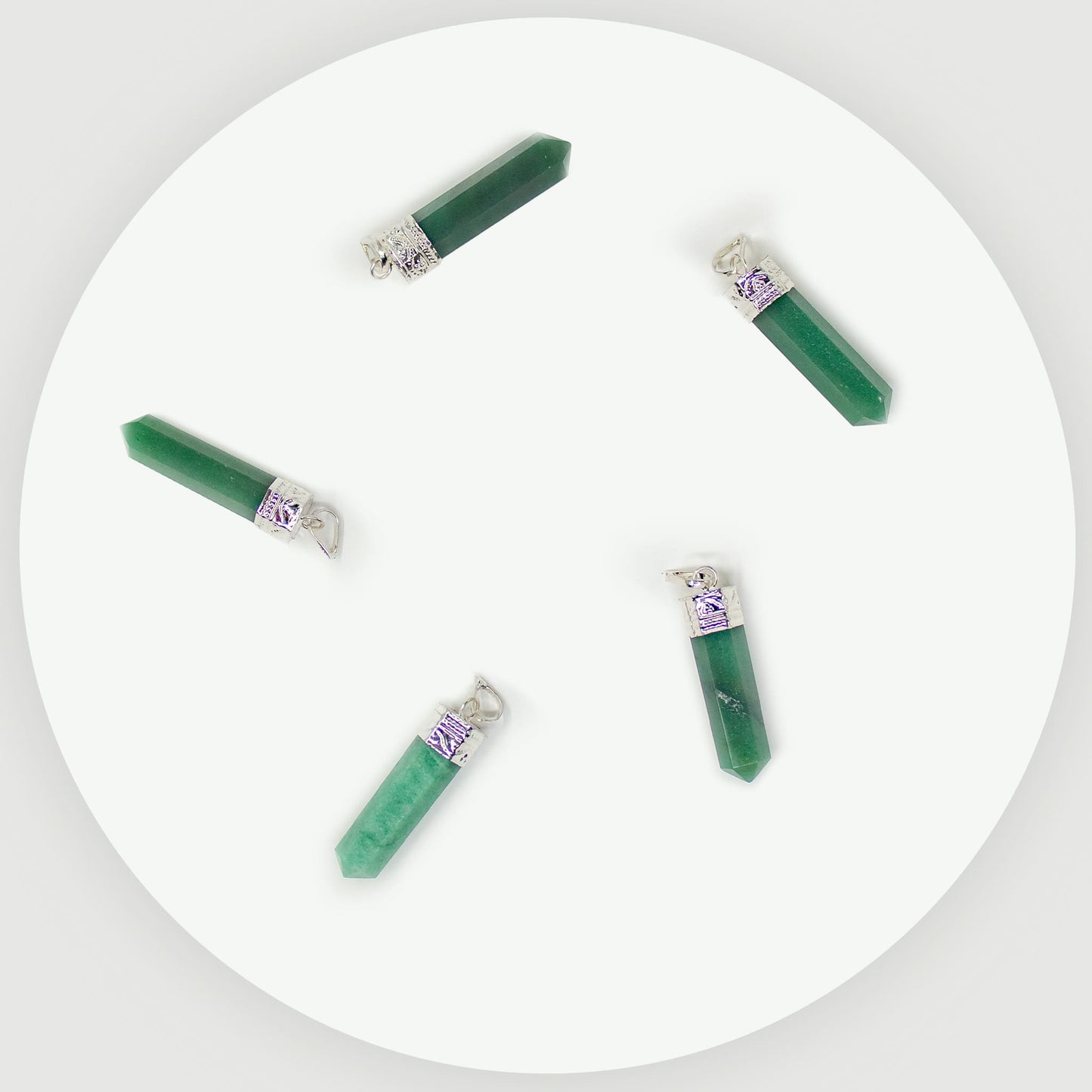 green jade pendant pencil for gift