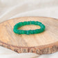 tyre bead green onyx bracelet