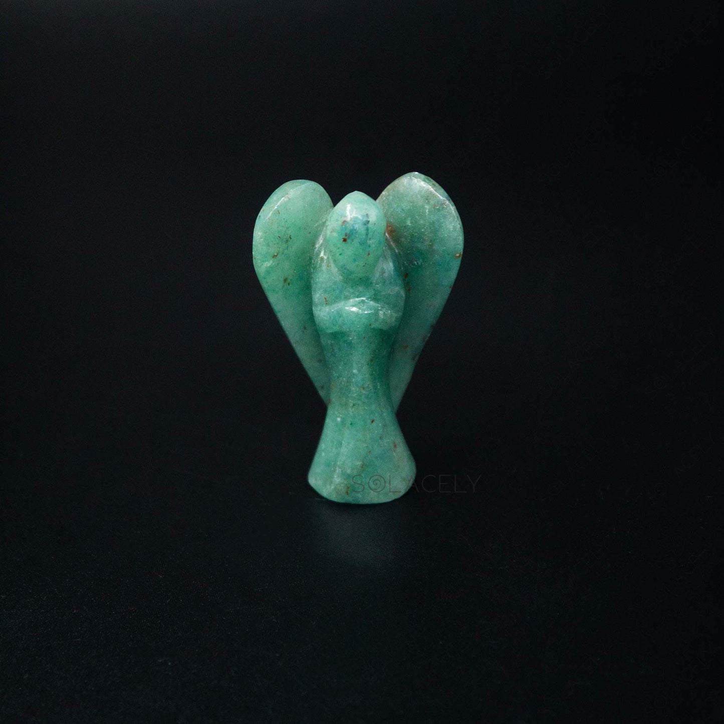 guardian angel green aventurine crystal