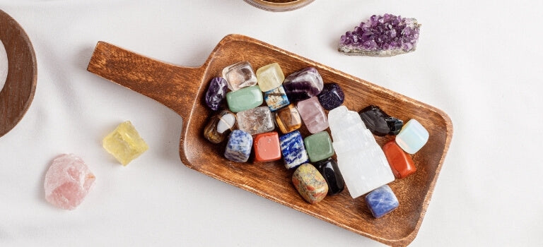 healing crystals mobile banner blog