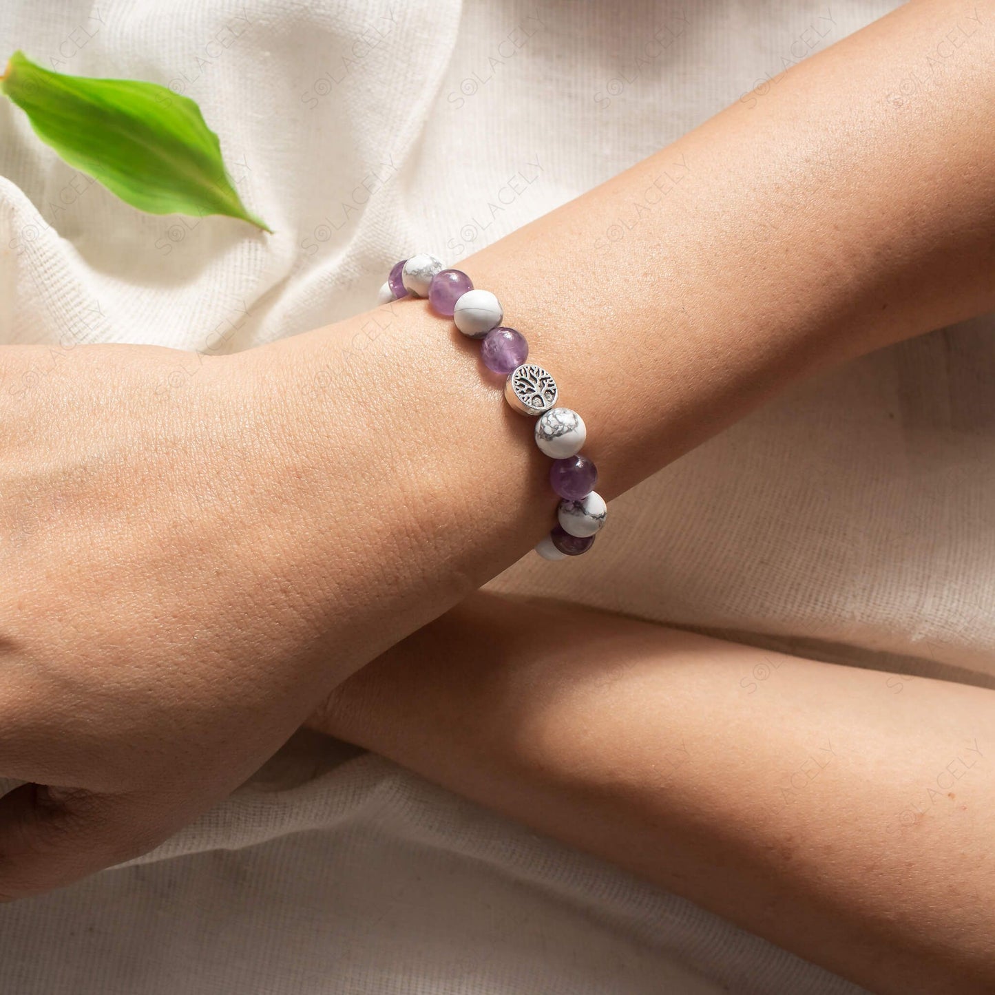 clear quartz and amethyst together