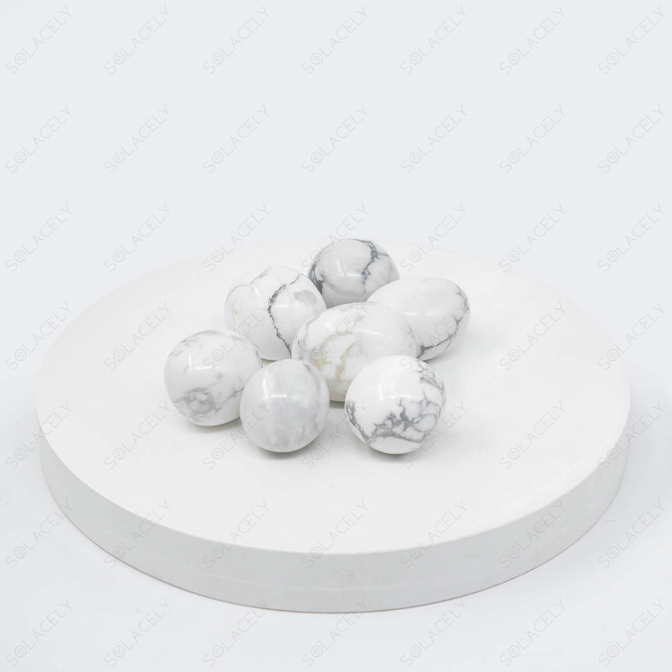 tumbled howlite