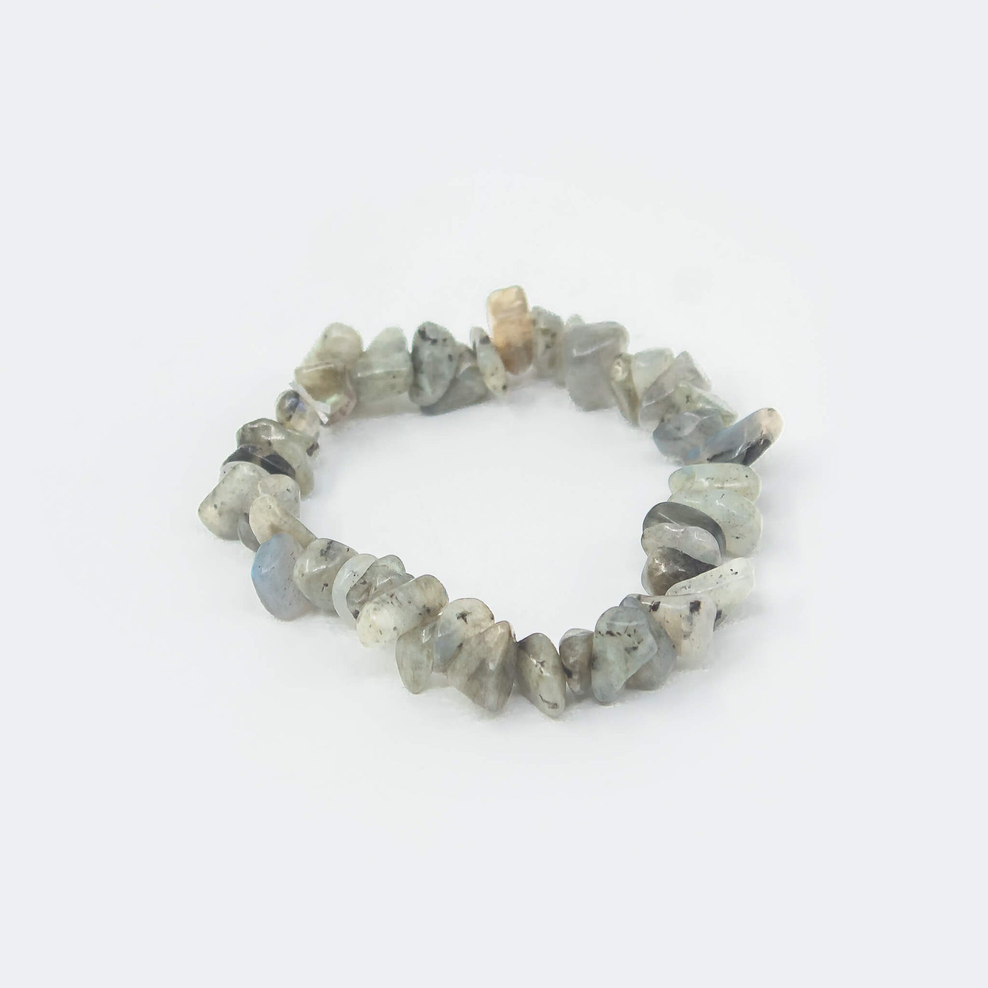 labradorite chip crystal bracelet for women
