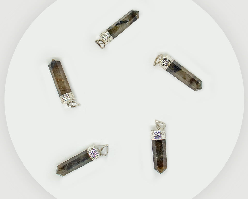 labradorite pendant pencil for men and women