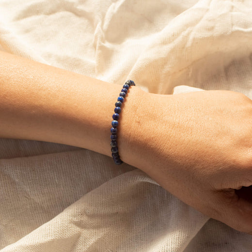 Lapis Lazuli Bracelet | Buy Online Lapis Lazuli Crystal Buddha Bracelet -  Shubhanjali