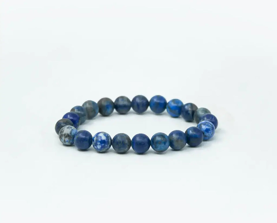 lapis lazuli crystal bracelet