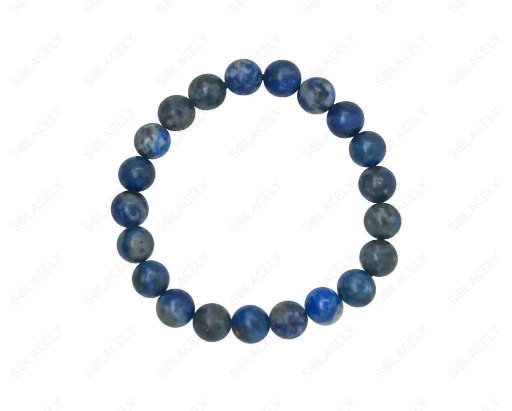 lapis lazuli bracelet 8mm rakhi gift