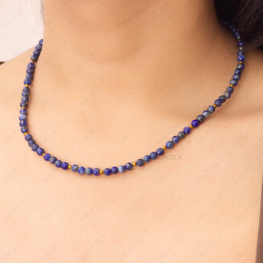 lapis lazuli 4mm beads 