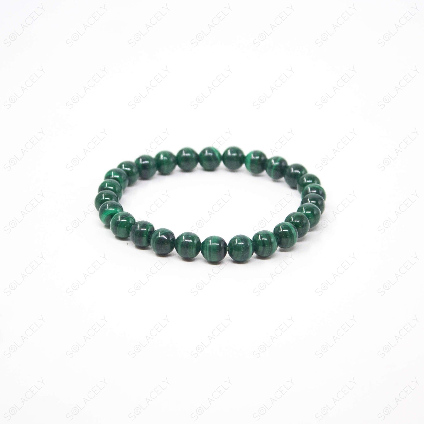 malachite beaded bracelet