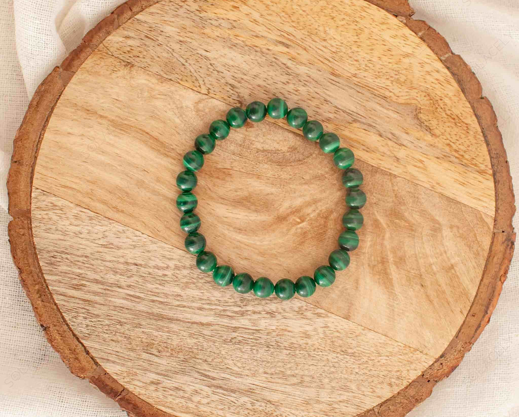 malachite green bracelet