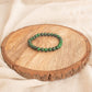 malachite bead bracelet