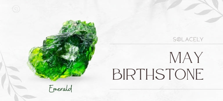 may birthstone mobile banner image