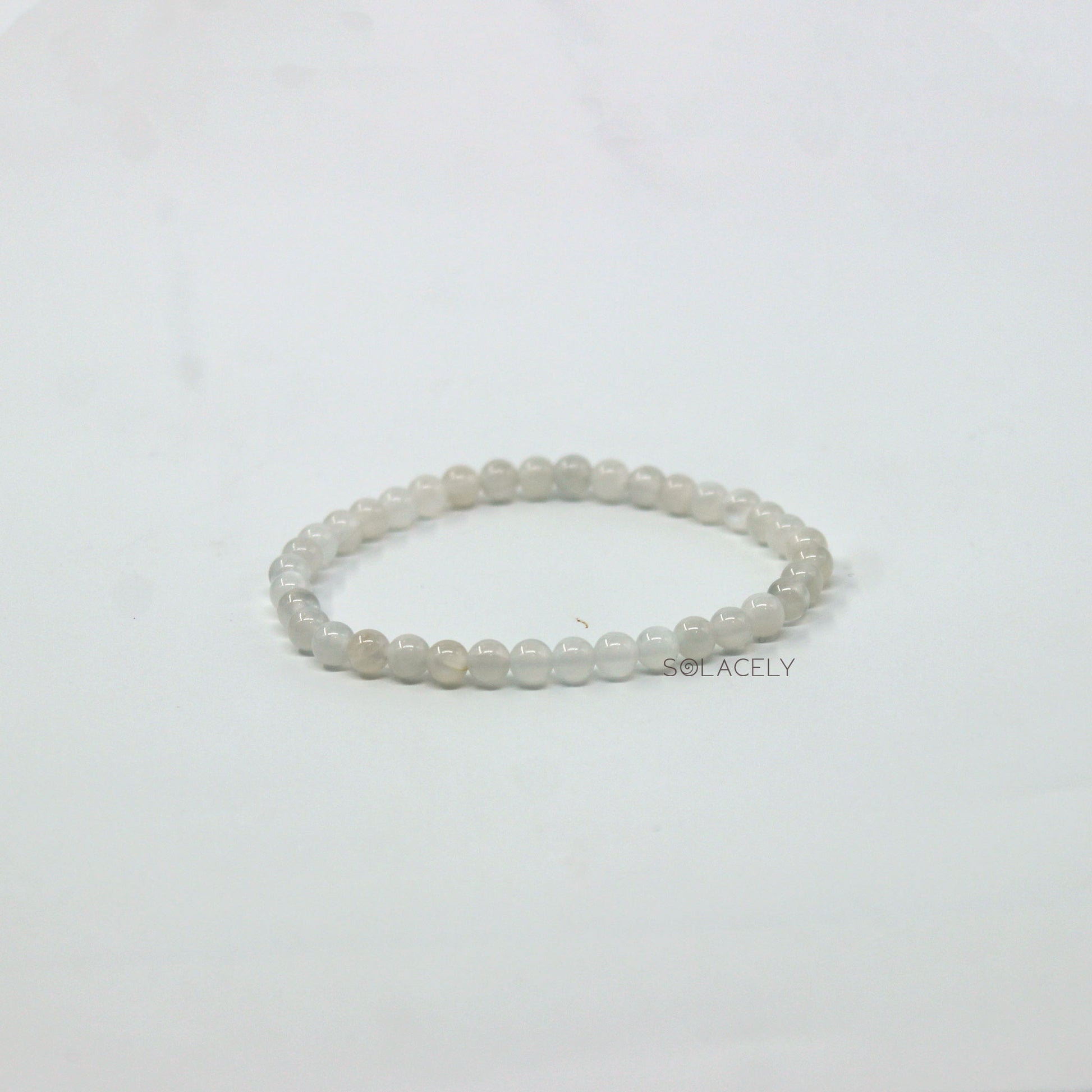 moonstone 4mm beads