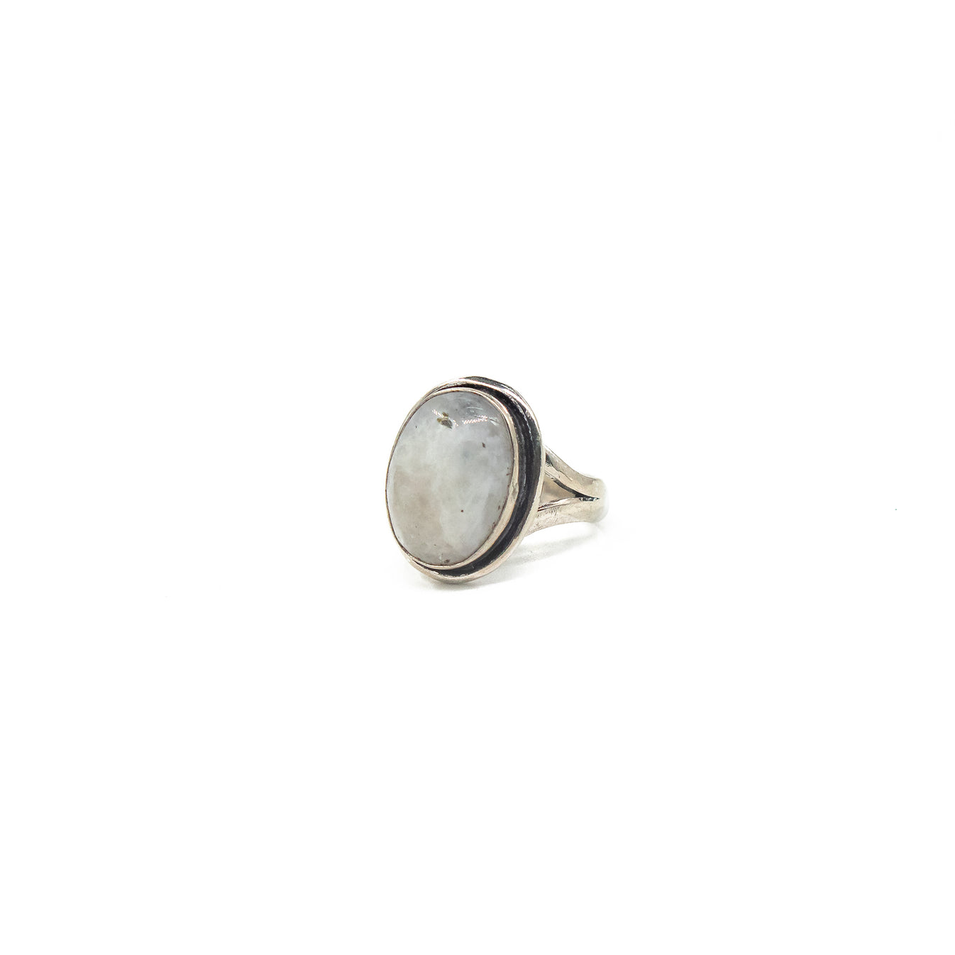 Moonstone Adjustable Ring - For Intuition and Balance | Solacely