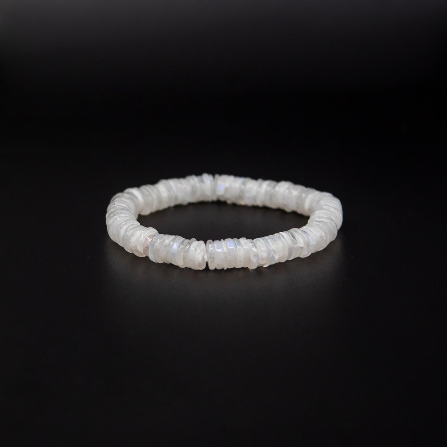 natural tyre bead moonstone bracelet