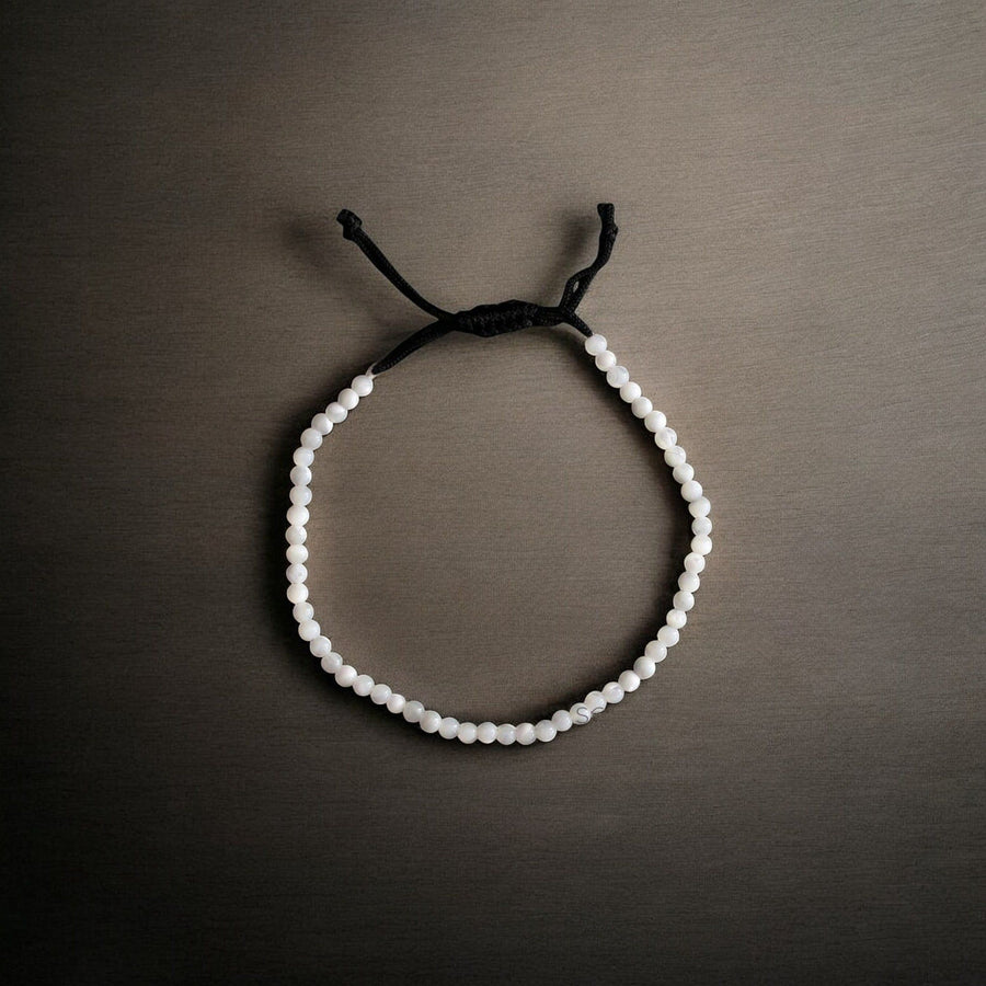 mother of pearl anklet 