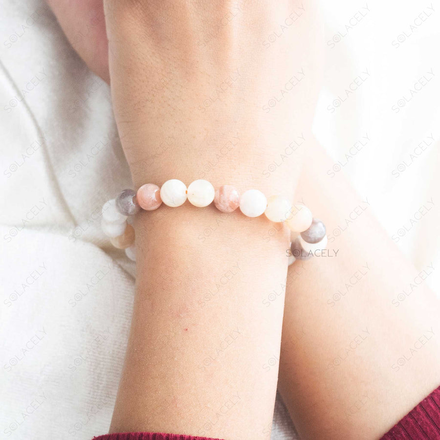 multicolor moonstone bracelet solacely