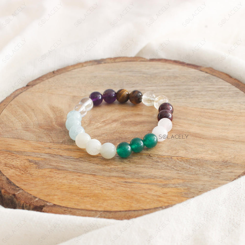 navratna crystal bracelet