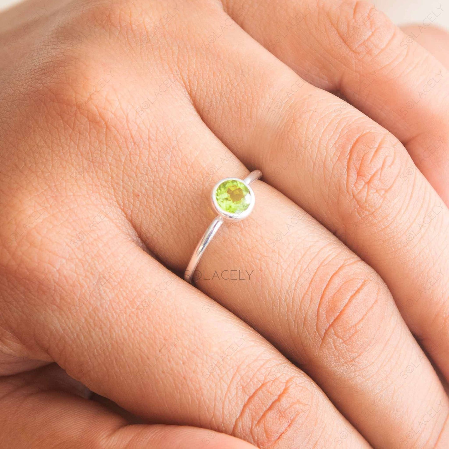 peridot sterling silver jewelry