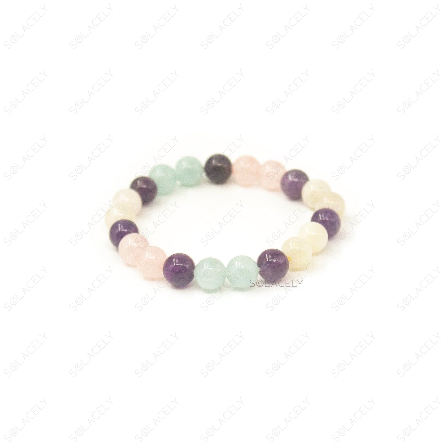 pisces zodiac sign crystal bracelet