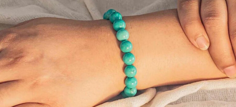 positive vibes bracelet mobile banner image