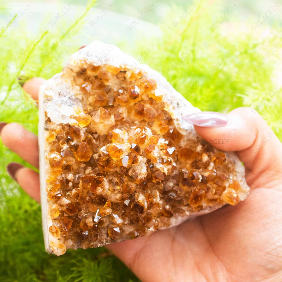 citrine cluster premium authentic raw citrin  aaa plus quality