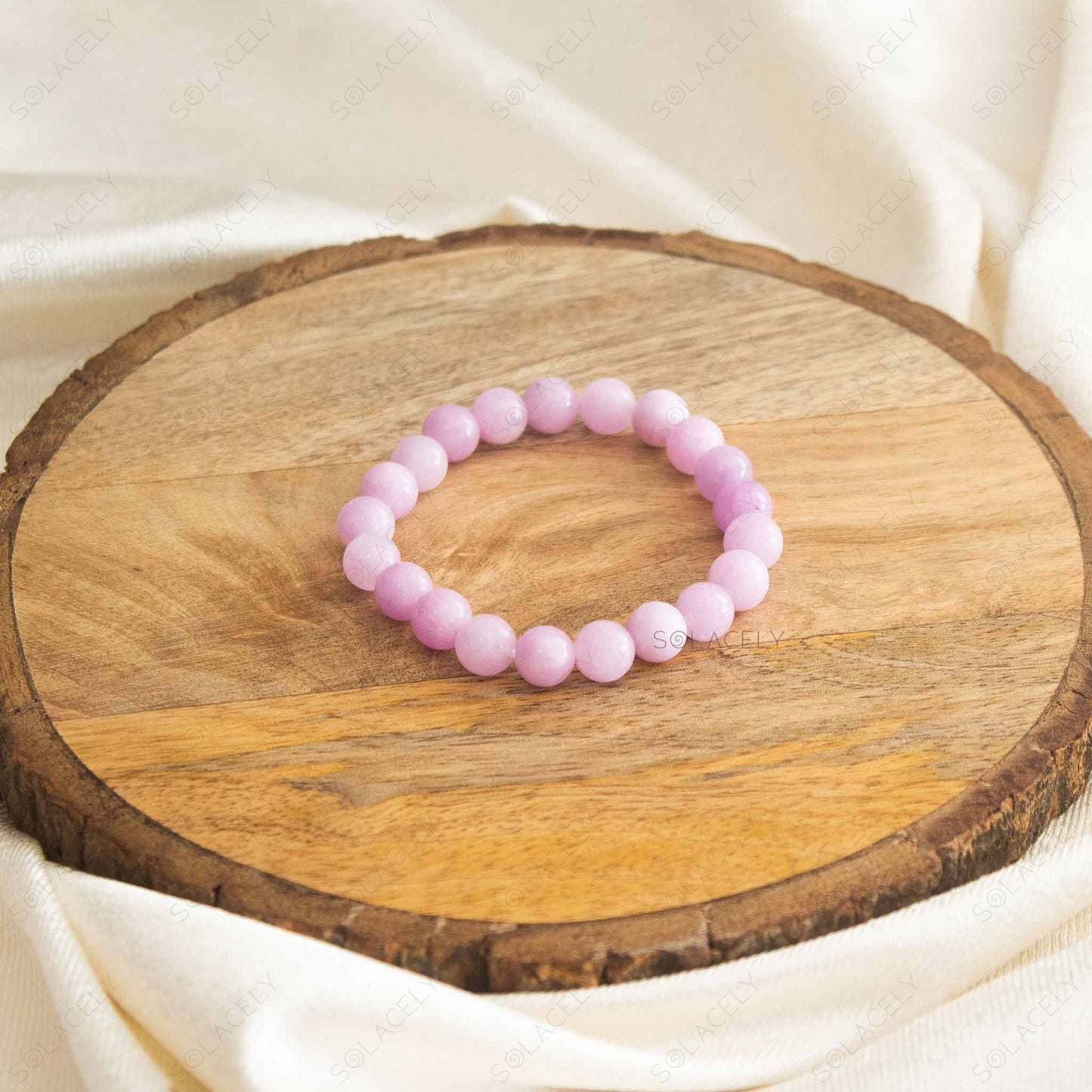 premium quality kunzite bracelet