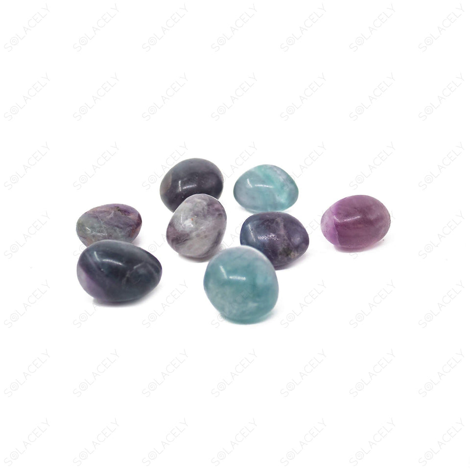 fluorite tumbled stone