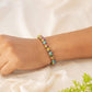 rainbow lava stone bracelet 8mm