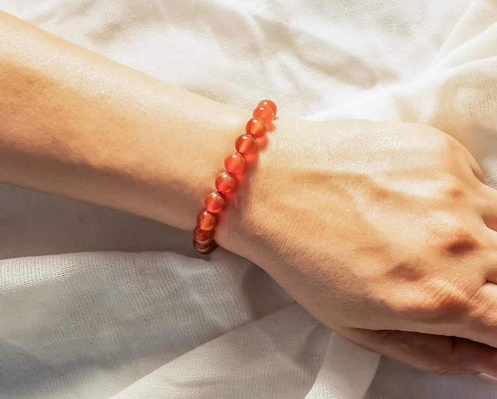 red carnelian bracelet