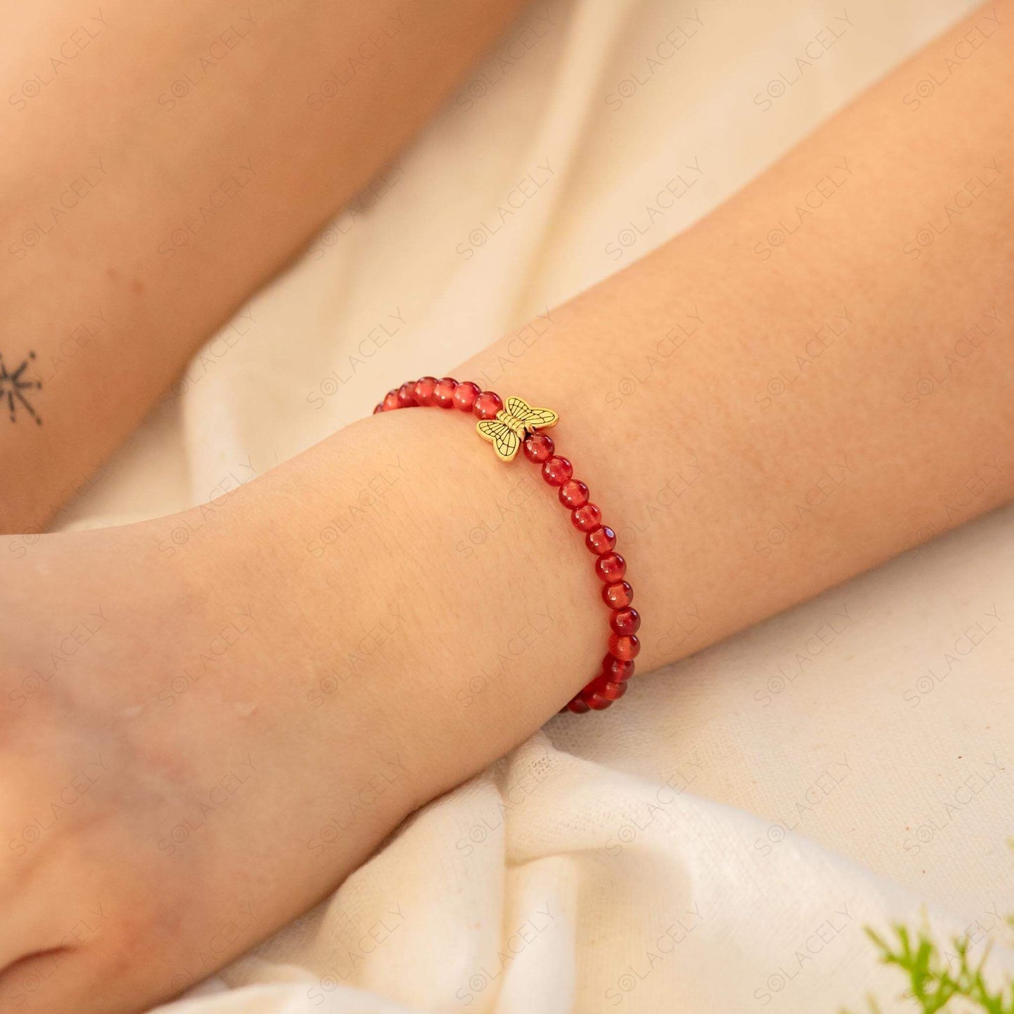 red carnelian bracelet