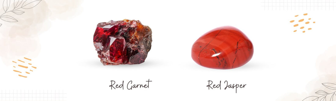 red garnet and red jasper banner image