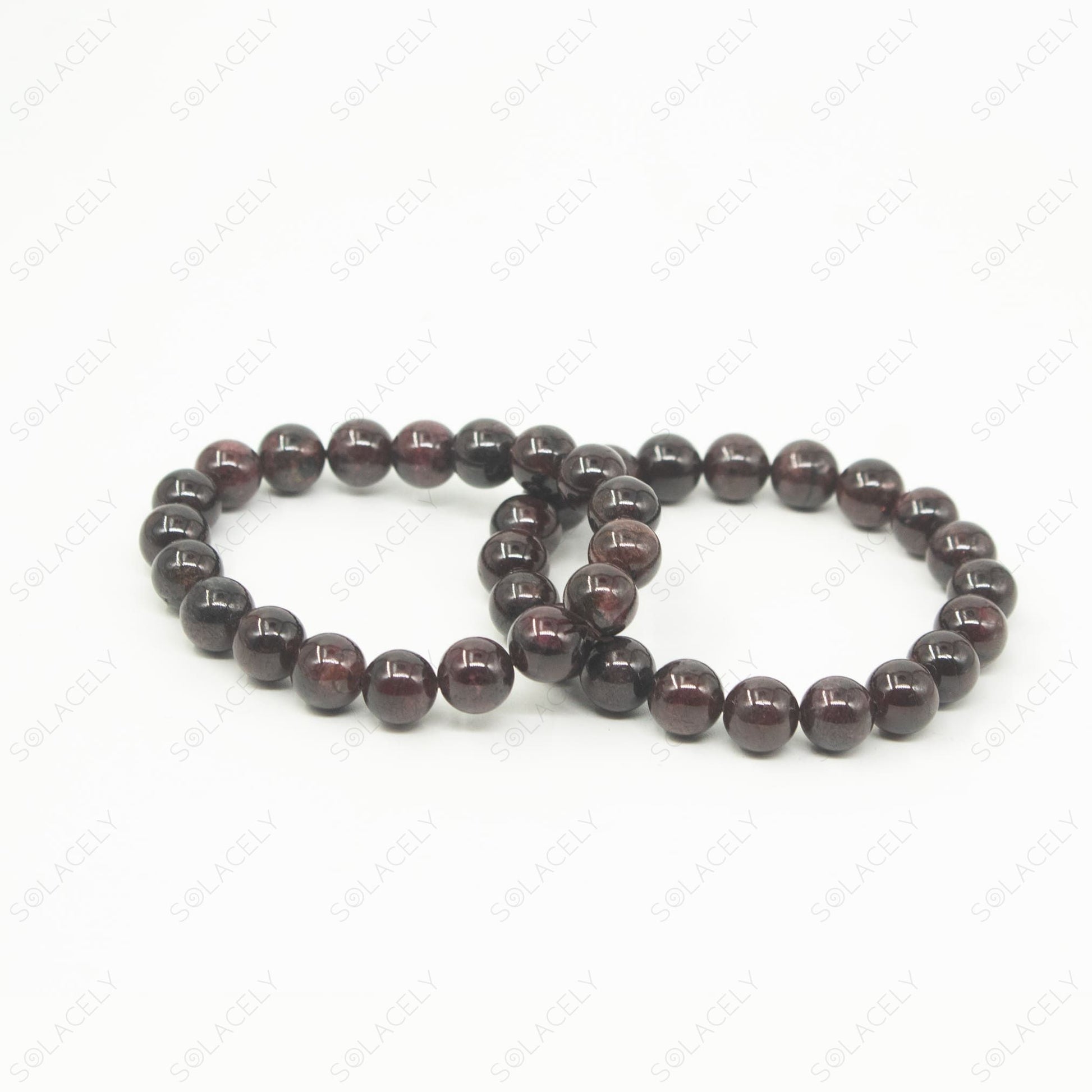 red garnet stone bracelet