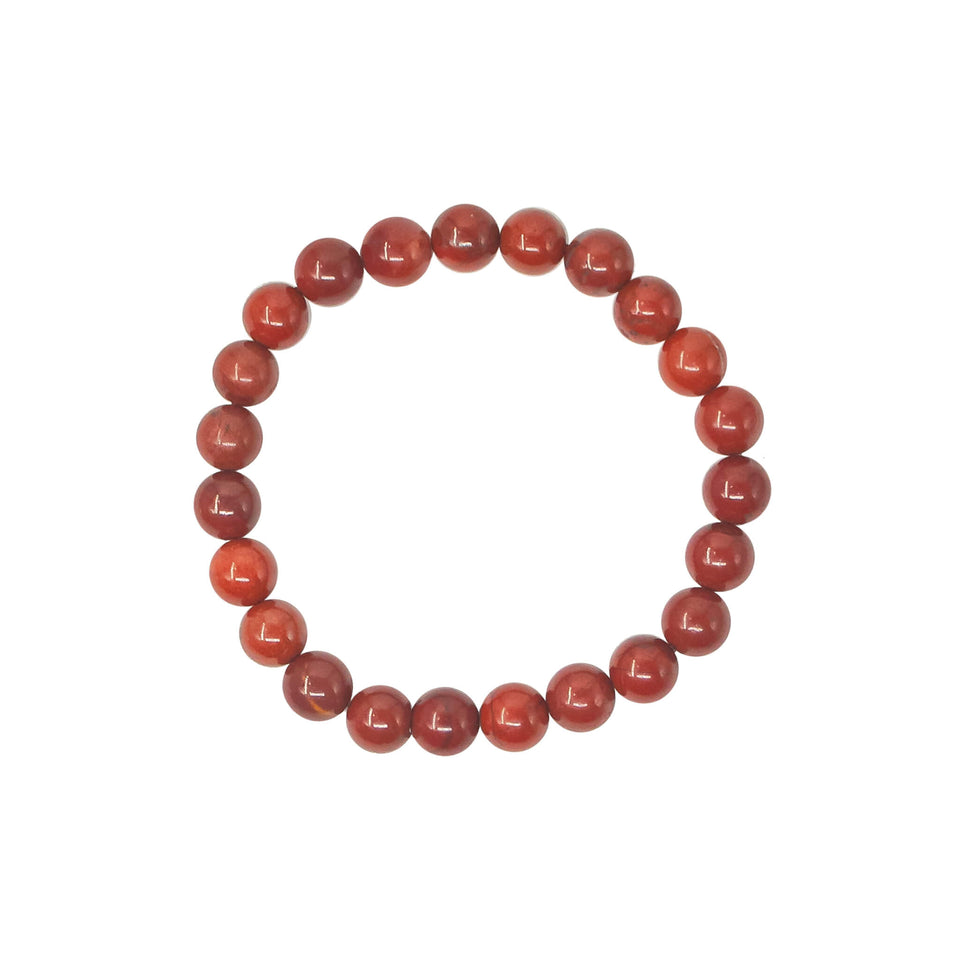 red jasper bracelet 8mm bracelet