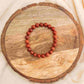 8mm red jasper bracelet