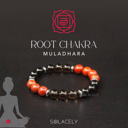 Root Chakra Crystal Bracelet