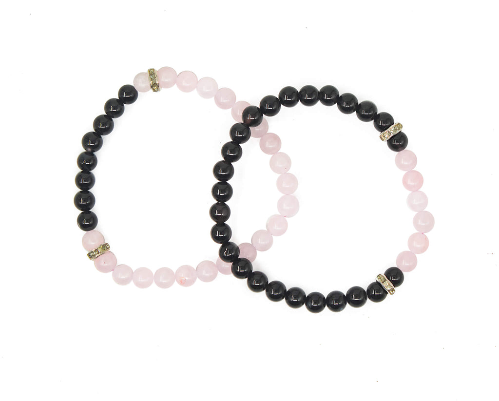 rose-quartz-and-black-tourmaline-matching-couple-bracelet-set