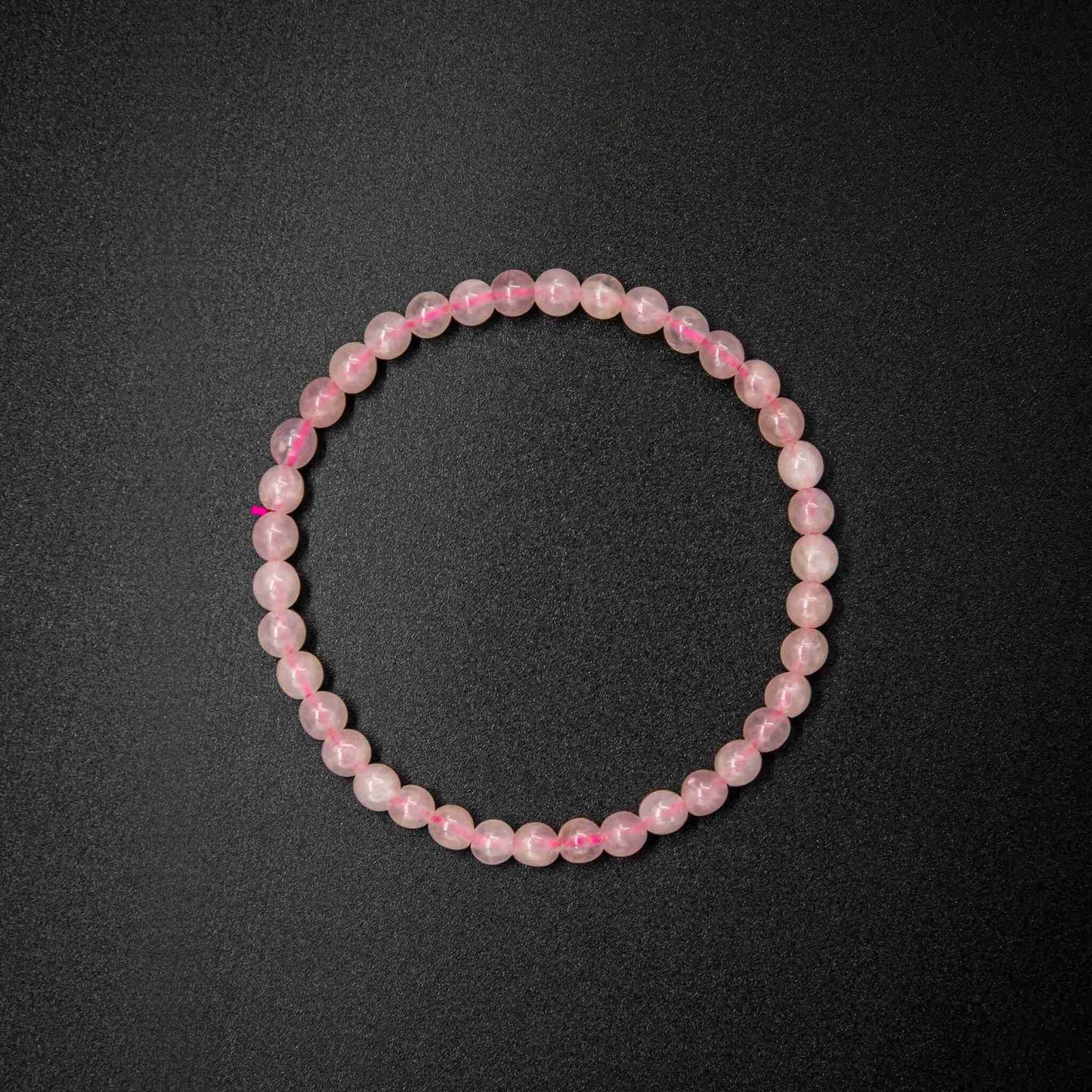 Rose Quartz Bracelet 4mm Beads