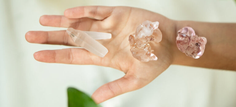Rose Quartz crystal for heartache
