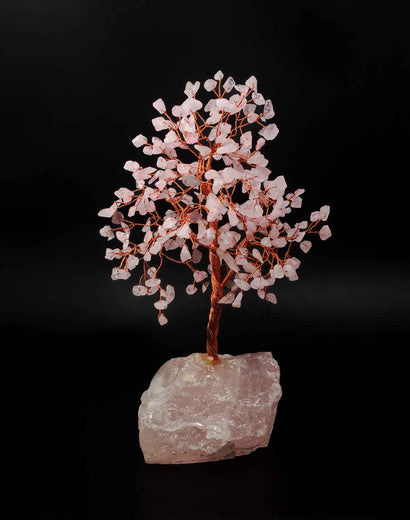 Crystal Trees - Rose quartz, Amethyst, Citrine, and 7 Chakra